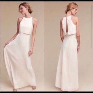 BHLDN Jill Stuart Iva Crepe Dress